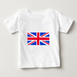 イギリス、イギリス旗 ベビーTシャツ