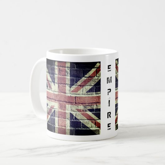 イギリス、イギリス、スコットランド-帝国 コーヒーマグカップ (正面左)