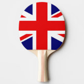 イギリス イングランド国旗 卓球ラケット (裏面)