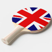 イギリス イングランド国旗 卓球ラケット (正面アングル)