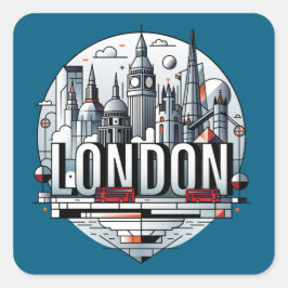 イギリス イングランド ロンドン スクエアシール