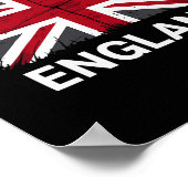 イギリス イングランド 英国 UK 歴史 旅行 思い出の品 ポスター (角)