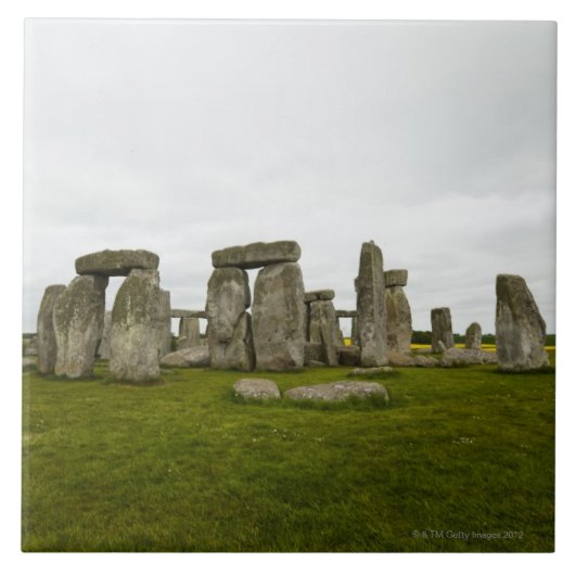 イギリス、ウィルトシャー、Stonehenge タイル (正面)