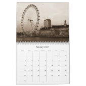 イギリス カレンダー (1月 2027)