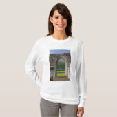 イギリス、キ統一されたングダム、スコットランド。廃墟 Tシャツ (正面フル)