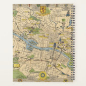 イギリス・グラスゴーの地図 プランナー手帳 (裏面)