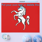 イギリス，ケント州旗を持つフライヤー チラシ (シングル)