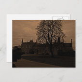 イギリス，コッツウォルドハウス ポストカード (正面/裏面)