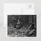 イギリス&ザ・ブリッツの戦い：#13ブリッツが始まる ポストカード (正面/裏面)