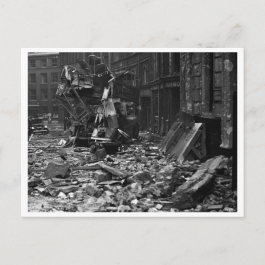 イギリス&ザ・ブリッツの戦い：#13ブリッツが始まる ポストカード (正面)