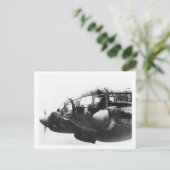 イギリス&ザ・ブリッツの戦い： #39 He111 En Route ポストカード (スタンド正面)