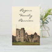 イギリス·シュロプシャー·ルドロー城II 招待状 (スタンド正面)