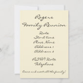 イギリス·シュロプシャー·ルドロー城II 招待状 (裏面)