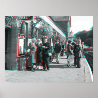 イギリス，シュロプシャー， Valley Railway 1940の日 ポスター