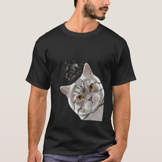 イギリス+ショートヘア Tシャツ (正面)