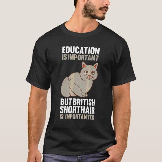 イギリス+ショートヘア Tシャツ (正面)