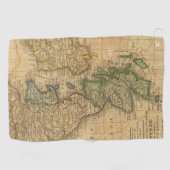 イギリス、スコットランドおよびアイルランドのイギリス ゴルフタオル (横)