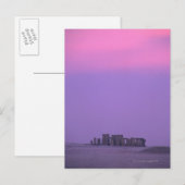 イギリス，ストーンヘンジ ポストカード (正面/裏面)