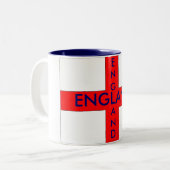 イギリス、 ツートーンマグカップ (正面左)