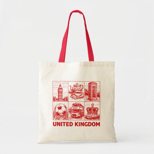 イギリス トートバッグ (正面)