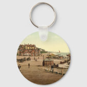 イギリス・ドーセットのバーネマス・ハーバーへの入り口 キーホルダー (裏面)