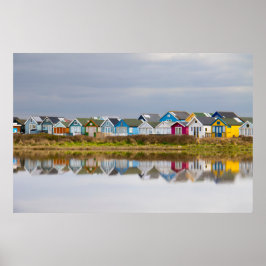 イギリス，ドーセット，マデフォード・サンドバンク ポスター