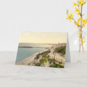 イギリス，ドーセット， Bournemouth II カード (黄色い花)