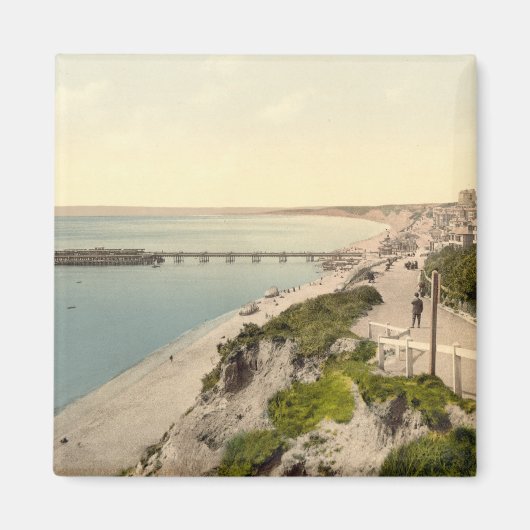 イギリス,ドーセット, Bournemouth II マグネット (正面)