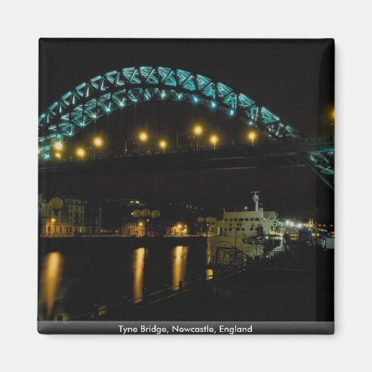 イギリス,ニューキャッスル, Tyne Bridge マグネット (正面)
