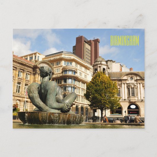 イギリス,バーミンガムの建築 ポストカード (正面)