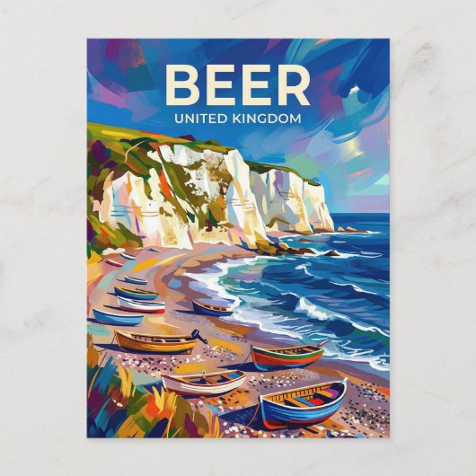 イギリス ビール ポストカード (正面)