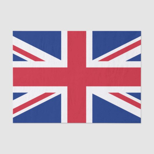 イギリス ファッション、英国旗 ティッシュペーパー 薄葉紙 (正面)