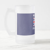 イギリス フロストグラスビールジョッキ (左)