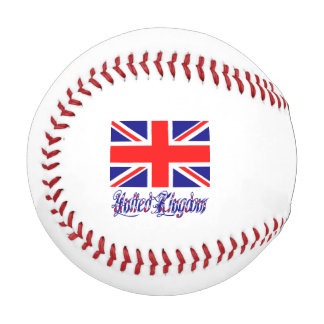 イギリス ブライトン フラッグ ブラック パーソナライゼーション 野球ボール