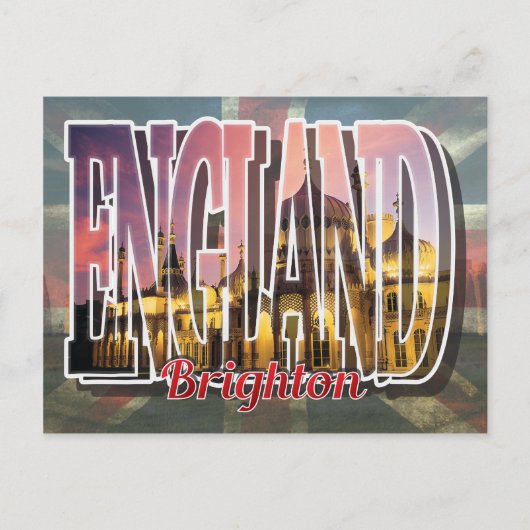 イギリス ブライトン 観光 ポストカード (正面)