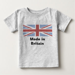 イギリス-ベビーのベストで作られる ベビーTシャツ