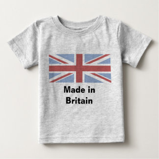 イギリス-ベビーのベストで作られる ベビーTシャツ