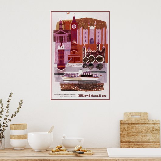 イギリス ポスター (キッチン)