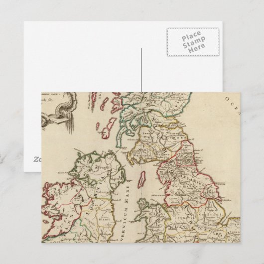 イギリス ポストカード (正面/裏面)