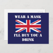 イギリス ポストカード (正面/裏面)