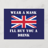 イギリス ポストカード (正面)