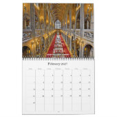 イギリス-マンチェスター- カレンダー (2月 2027)