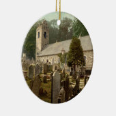 イギリス・マン島ダグラス・カーク・ブラダン セラミックオーナメント (右)