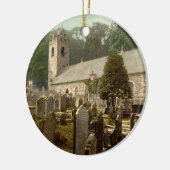 イギリス・マン島ダグラス・カーク・ブラダン セラミックオーナメント (左)