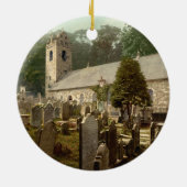 イギリス・マン島ダグラス・カーク・ブラダン セラミックオーナメント (裏面)