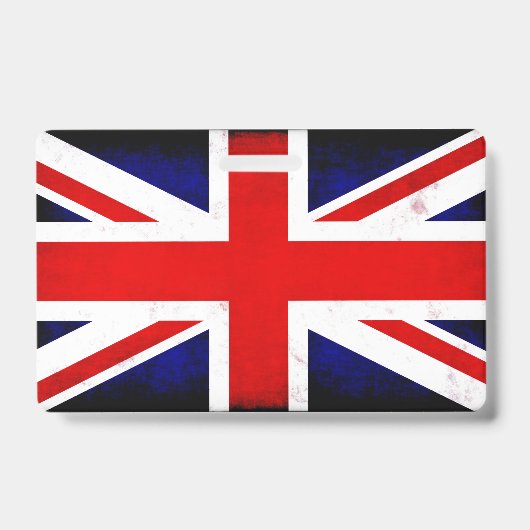 イギリス ユニオンジャック 旗 バッジ (正面)