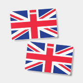 イギリス ユニオンジャック 旗 バッジ (正面＆裏面)
