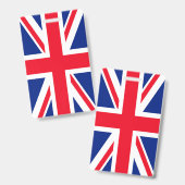 イギリス ユニオンジャック 旗 バッジ (正面＆裏面)