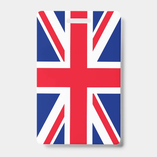 イギリス ユニオンジャック 旗 バッジ (正面)