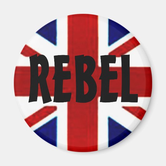イギリス/ユニオン・ジャックREBELマグネット マグネット (正面)